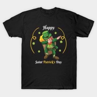 Dabbing St patricks day T-Shirt